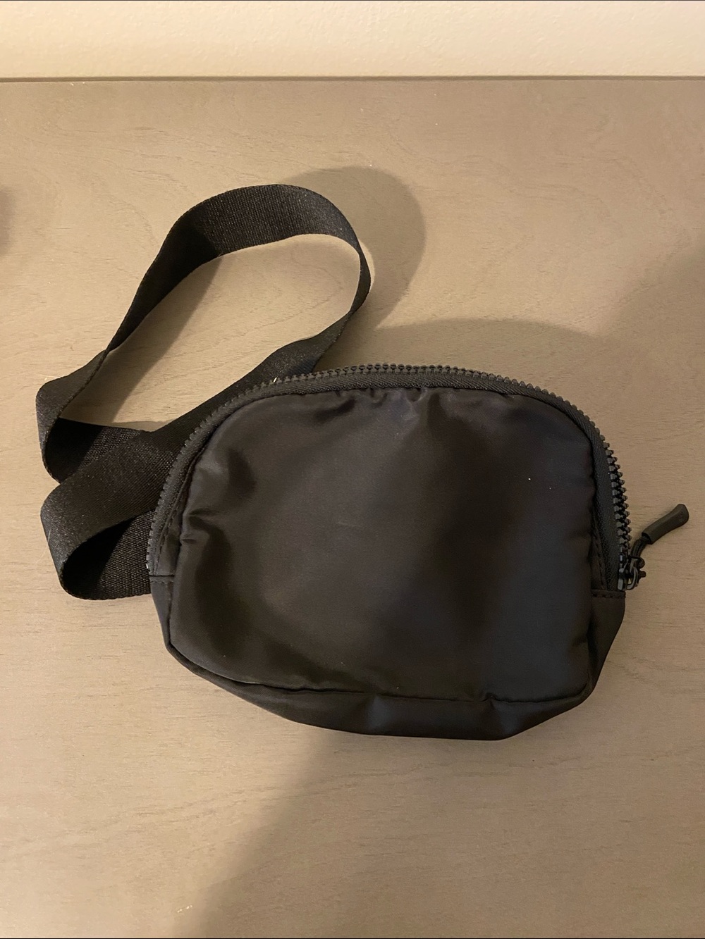 Maurice’s Compact Black Crossbody belt bag - Minimal Everyday Bag